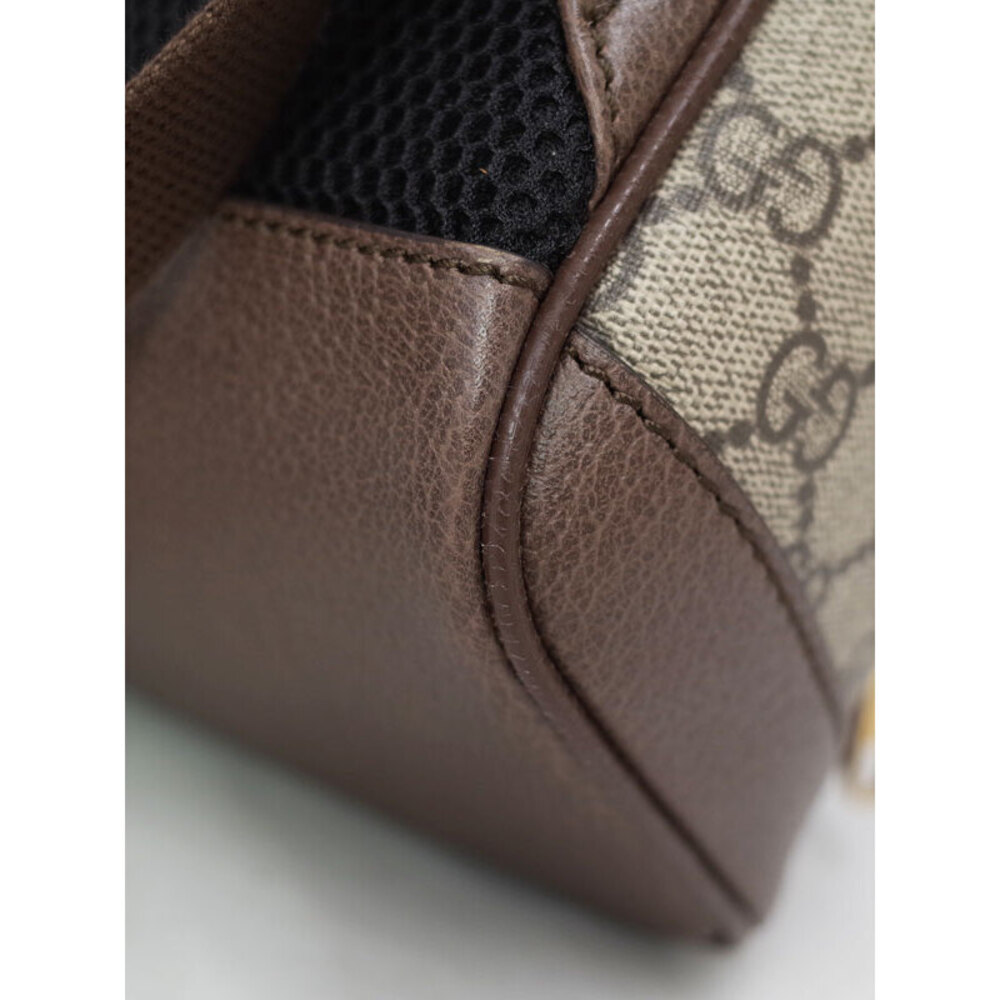 Gucci Stripe GG Ophidia backpack Web Brown - Picture 5 of 9